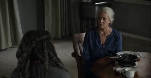 The Lucky Ones- Ezekiel tells Carol that he got moved up the list for his surgery- AMC, The Walking Dead