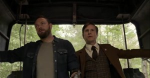 The Lucky Ones- Lance asks Aaron if Maggie may make things more difficult- AMC, The Walking Dead