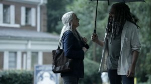 Trust- Carol tells Ezekiel that she has a second job- AMC, The Walking Dead