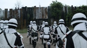 Trust- Commonwealth soldiers arrive at Hilltop- AMC, The Walking Dead