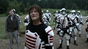 Trust- Daryl tells Maggie to open the gates at Hilltop- AMC, The Walking Dead