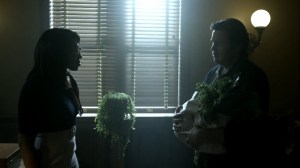 Trust- Eugene asks Max to find and steal some secret files- AMC, The Walking Dead