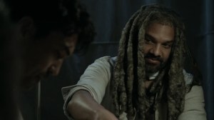 Trust- Ezekiel works with Tomi- AMC, The Walking Dead