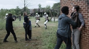 Trust- Hilltop and Commonwealth standoff- AMC, The Walking Dead