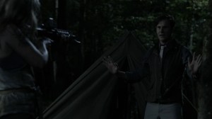 Trust- Lance introduces himself to Leah and offers her a job- AMC, The Walking Dead