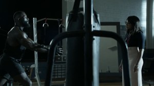 Trust- Max and Mercer talk about the Commonwealth's problems- AMC, The Walking Dead