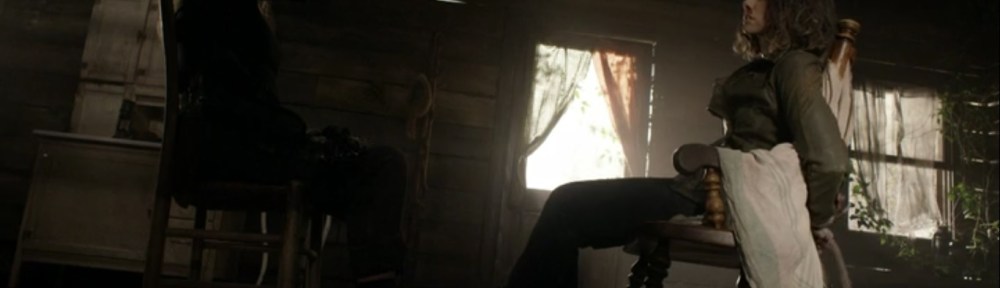 Acts of God- Leah holds Maggie at gunpoint- AMC, The Walking Dead