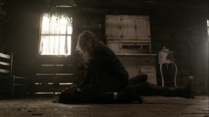 Acts of God- Leah overpowers Maggie- AMC, The Walking Dead