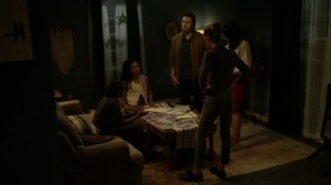 Acts of God- Max, Eugene, Connie, Kelly, and Magna go over the documents- AMC, The Walking Dead