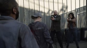 A New Deal- Calhoun and Shira execute Commonwealth workers- AMC, The Walking Dead