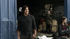 A New Deal- Daryl, Judith, and Carol watch Lydia leave- AMC, The Walking Dead