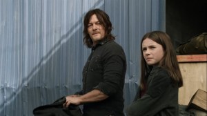 A New Deal- Judith asks Daryl why they won't stay to help the Commonwealth- AMC, The Walking Dead