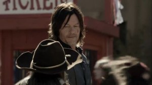 A New Deal- Judith asks for her father's gun- AMC, The Walking Dead