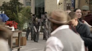 A New Deal- Walkers inside the walls- AMC, The Walking Dead
