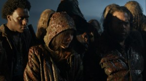 Faith- Covered in walker guts- AMC, The Walking Dead