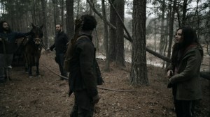 Faith- Jerry, Aaron, Elijah, and Lydia on the road- AMC, The Walking Dead