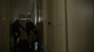 Faith- Maggie and Carol knock out a Commonwealth guard- AMC, The Walking Dead