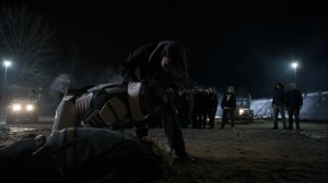 Faith- Rosita demands the warden tell her where Coco is- AMC, The Walking Dead