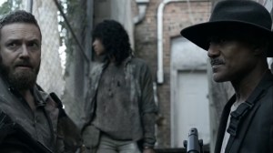 Lockdown- Aaron, Annie, and Gabriel join Maggie and Daryl- AMC, The Walking Dead