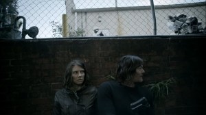 Lockdown- Maggie and Daryl hide from Commonwealth soldiers- AMC, The Walking Dead