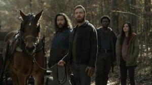 Variant- Jerry, Aaron, Elijah, and Lydia spot a herd- AMC, The Walking Dead