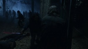 Variant- Jerry is a badass with a sword- AMC, The Walking Dead