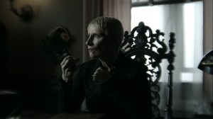 Family- Pamela learns that Mercer pulled troops to deal with the herd- AMC, The Walking Dead