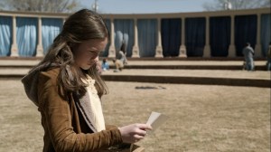 Rest in Peace- Judith reads a note from Negan- AMC, The Walking Dead