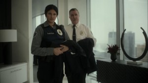 The Paradox of Intermediate Transactions- Deputy Olmstead and Captain Muscavage leave Lorraine's office- Fargo, FX