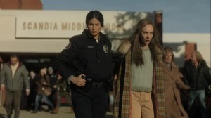 The Tragedy of the Commons- Deputy Indira Olmstead, played by Richa Moorjani, arrests Dot- Fargo, FX