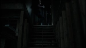 Insolubilia- Dot pushes goon down the stairs- Fargo, FX