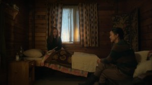 Linda- Lindo, played by Sorika Wolf, speaks with Dot- Fargo, FX