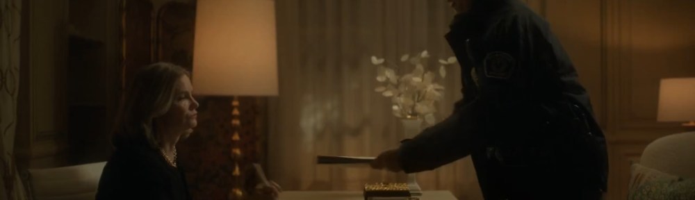 The Tender Trap- Indira presents Lorraine with a history of Dot's past as a victim- Fargo, FX