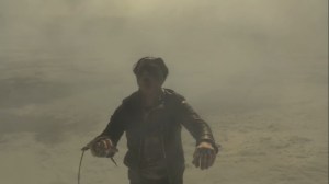 Bisquik- Gator stumbles around blindly- Fargo, FX