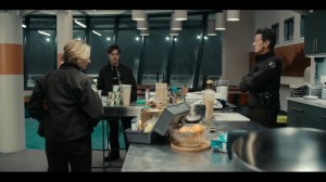 Part 1- Peter Prior, played by Finn Bennett, gathers some of the phones from the scientists- True Detective, HBO