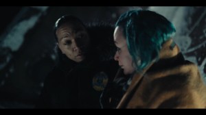 Part 3- Evangeline with Jules in the snow- True Detective, HBO