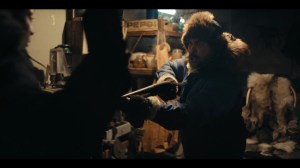 Part 3- Oliver Tagaq, played by Lance Karmer, orders Liz and Evangeline to leave- True Detective, HBO